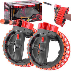Kahest relvast koosnev komplekt vahtlaskemoonaga hind ja info | Poiste mänguasjad | kaup24.ee