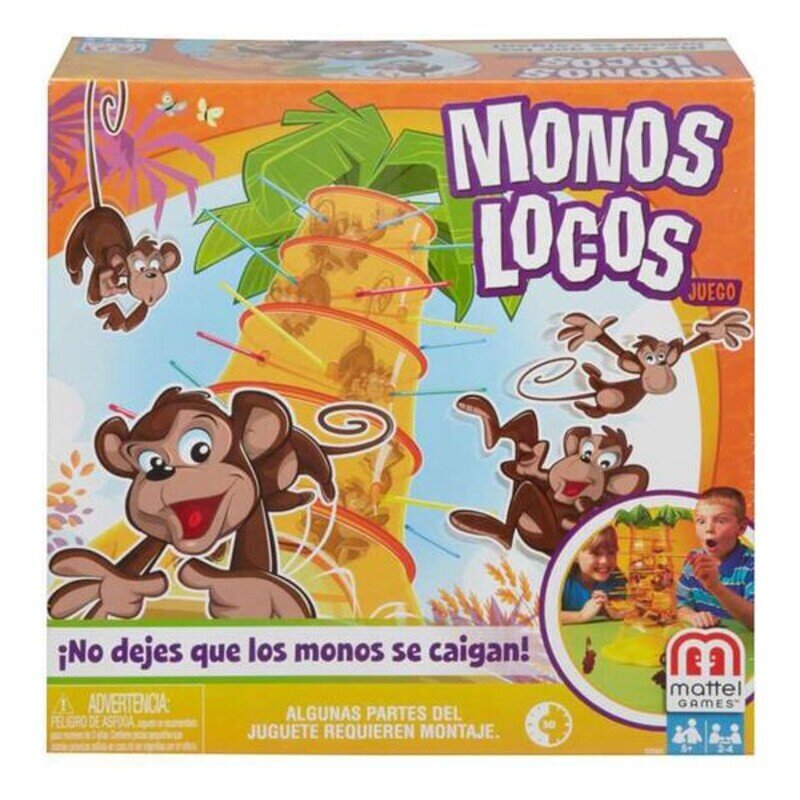 Lauamäng Monos Locos Mattel 52563 цена и информация | Lauamängud ja mõistatused | kaup24.ee