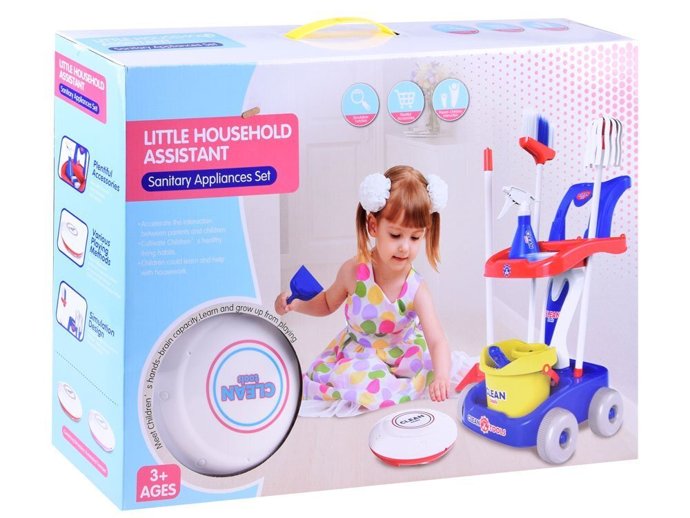 Laste puhastuskomplekt koos robottolmuimejaga hind ja info | Tüdrukute mänguasjad | kaup24.ee