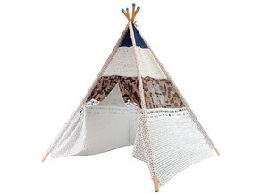 Laste telk "Teepee" цена и информация | Детские игровые домики | kaup24.ee