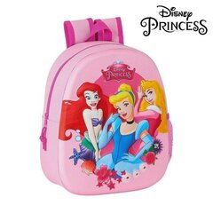 3D-Laste seljakott Princesses Disney Roosa hind ja info | Koolikotid, sussikotid | kaup24.ee