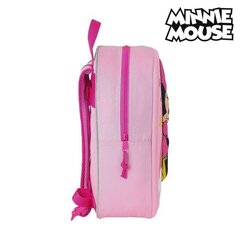 Детский рюкзак 3D Minnie Mouse, розовый, 27 x 32 x 10 cм цена и информация | Школьные рюкзаки, спортивные сумки | kaup24.ee