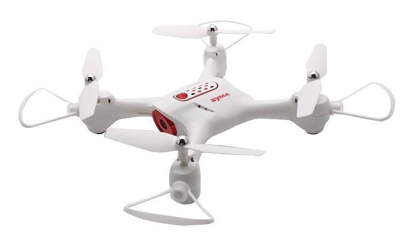 Syma X23 droon (2,4 GHz, güroskoop, automaatne käivitamine, ulatus kuni 25 m, 21 cm), valge цена и информация | Poiste mänguasjad | kaup24.ee