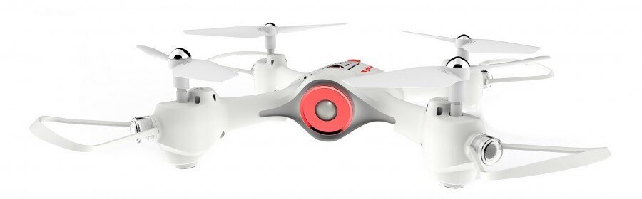 Syma X23 droon (2,4 GHz, güroskoop, automaatne käivitamine, ulatus kuni 25 m, 21 cm), valge цена и информация | Poiste mänguasjad | kaup24.ee