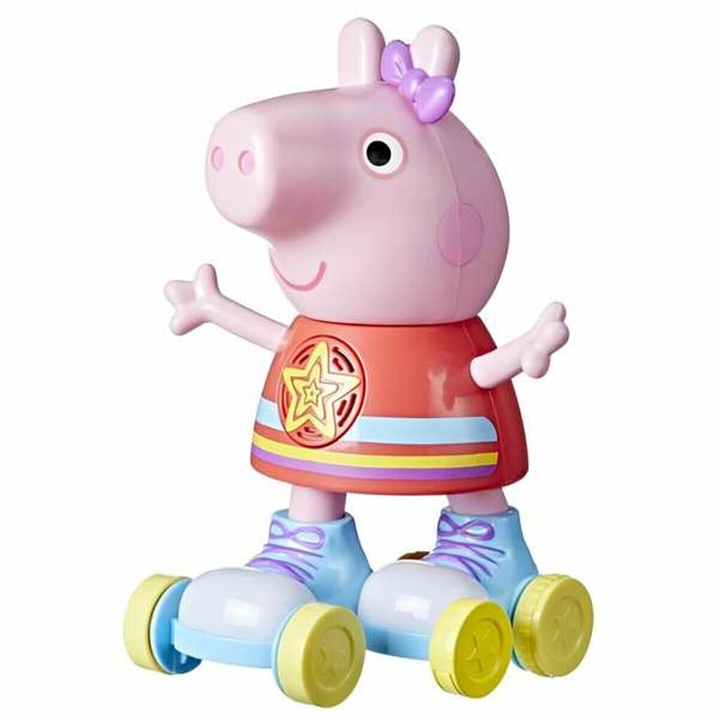 Mannekeen Hasbro Peppa Pig - Roller Disco (28 cm) hind ja info | Tüdrukute mänguasjad | kaup24.ee