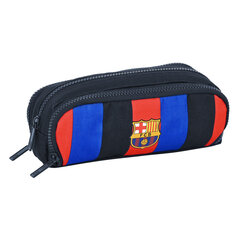 Kolme tõmblukuga pliiatsikarp F.C. Barcelona Kastanpruun Meresinine (21 x 8 x 8 cm) цена и информация | Канцелярские товары | kaup24.ee