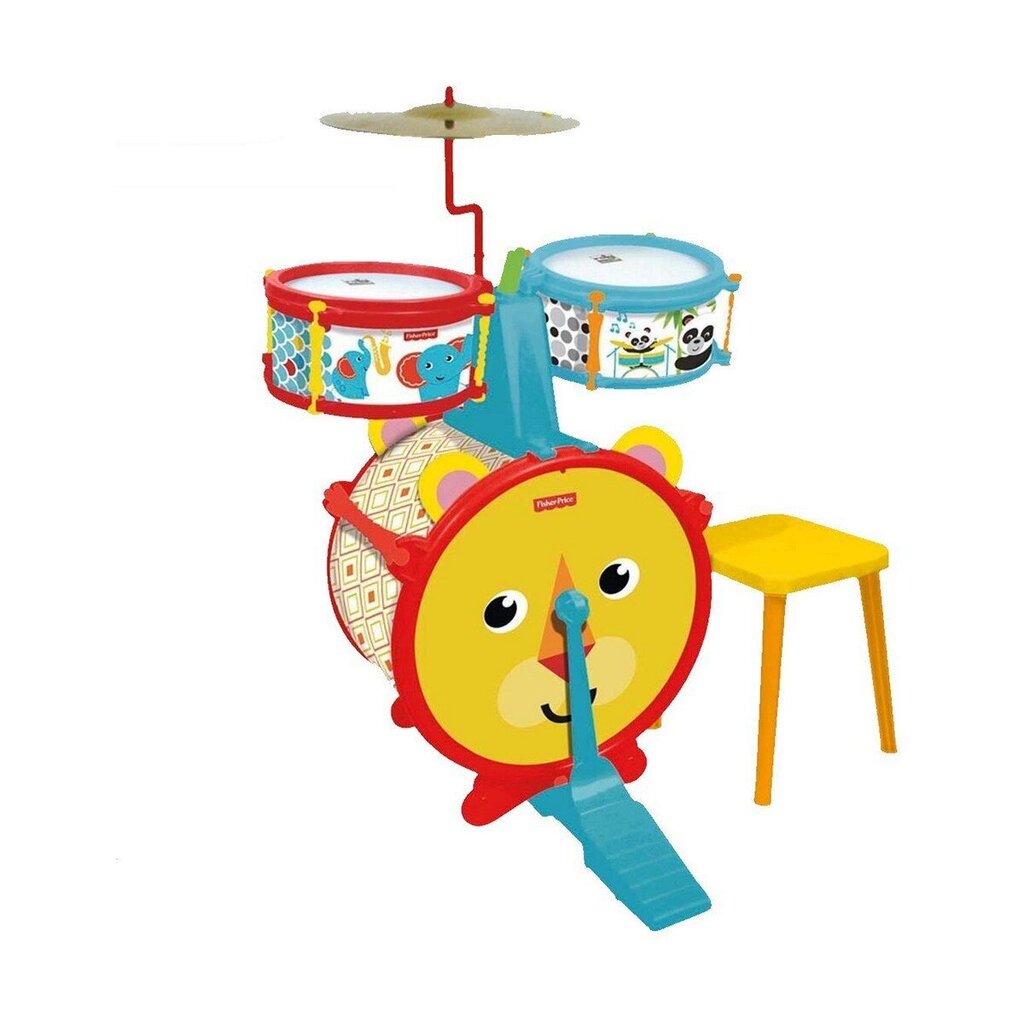 trummid Reig Fisher Price loomad Plastmass цена и информация | Arendavad mänguasjad | kaup24.ee