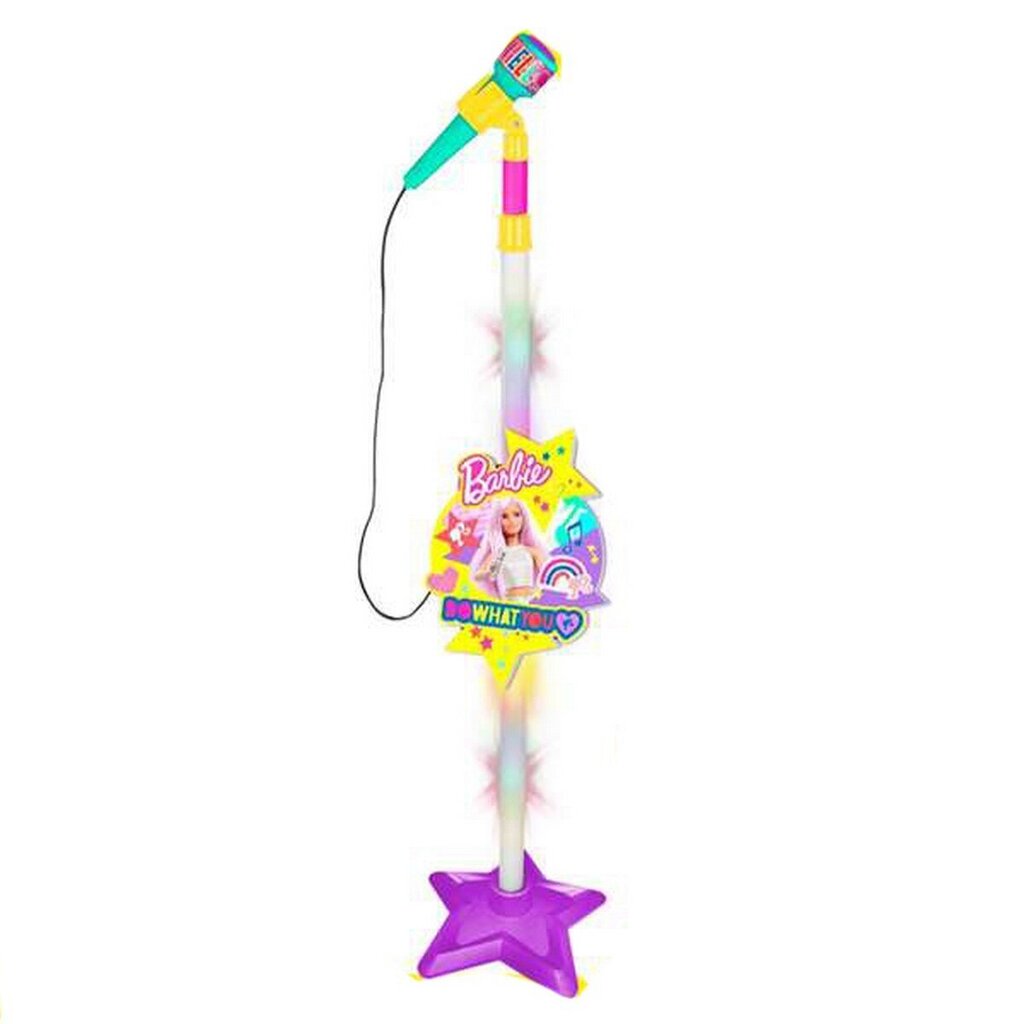 Muusikaline mänguasi Barbie Mikrofon hind ja info | Arendavad mänguasjad | kaup24.ee