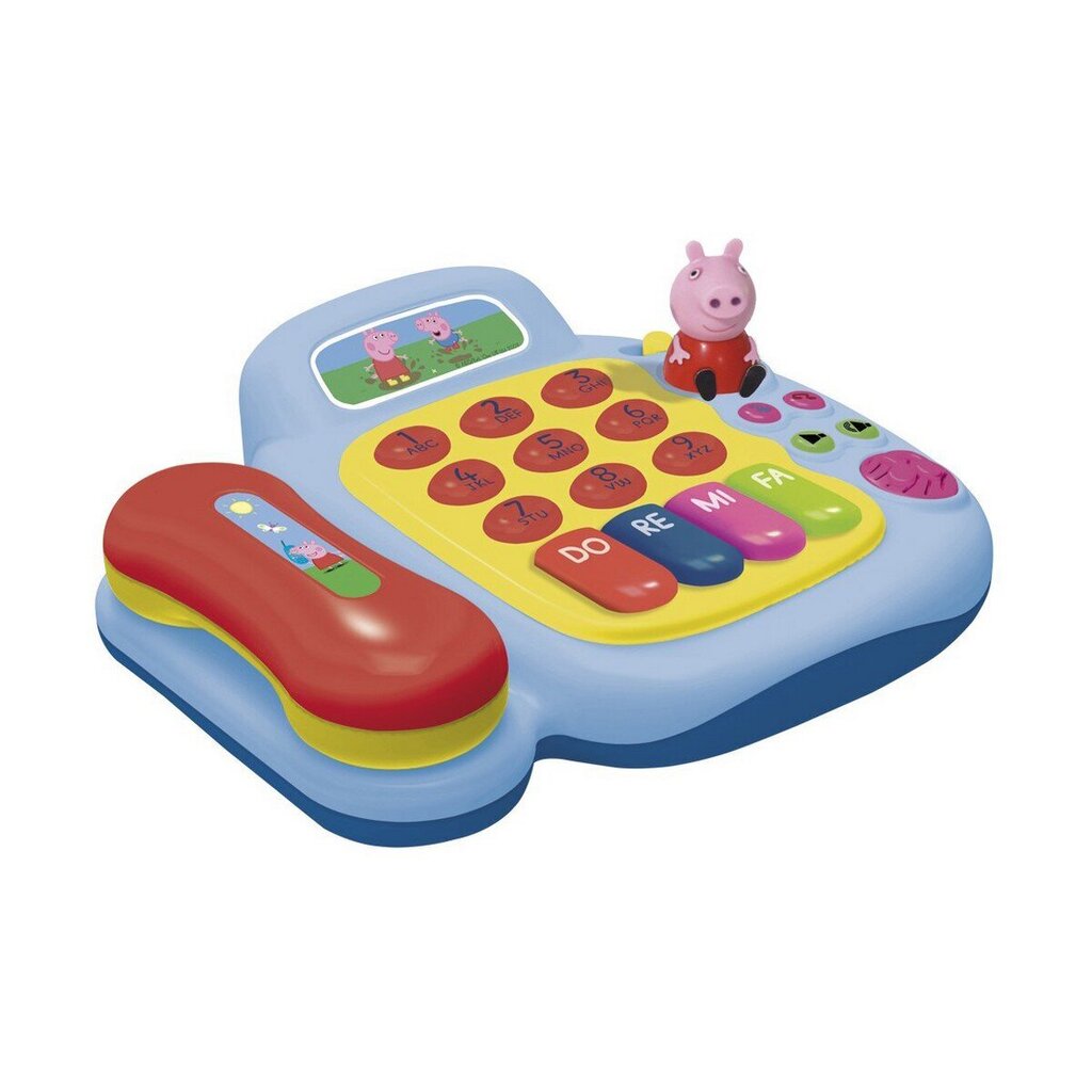 Õppemäng Reig Lauatelefon Sinine Peppa Pig цена и информация | Imikute mänguasjad | kaup24.ee