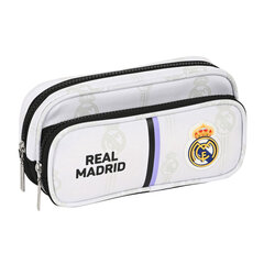 Koolikott Real Madrid C.F. Must Valge (21 x 10.5 x 6 cm) hind ja info | Pinalid | kaup24.ee