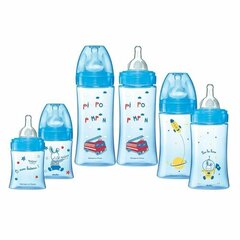 Набор бутылок Dodie Newborn, синий, 6 шт. цена и информация | Бутылочки и аксессуары | kaup24.ee
