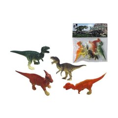 Arvude komplekt 20 x 26 x 3 cm 4 Tükid, osad Dinosaurused цена и информация | Игрушки для мальчиков | kaup24.ee