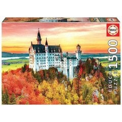 Pusle Educa Neuschwanstein 1500 pcs hind ja info | Pusled | kaup24.ee