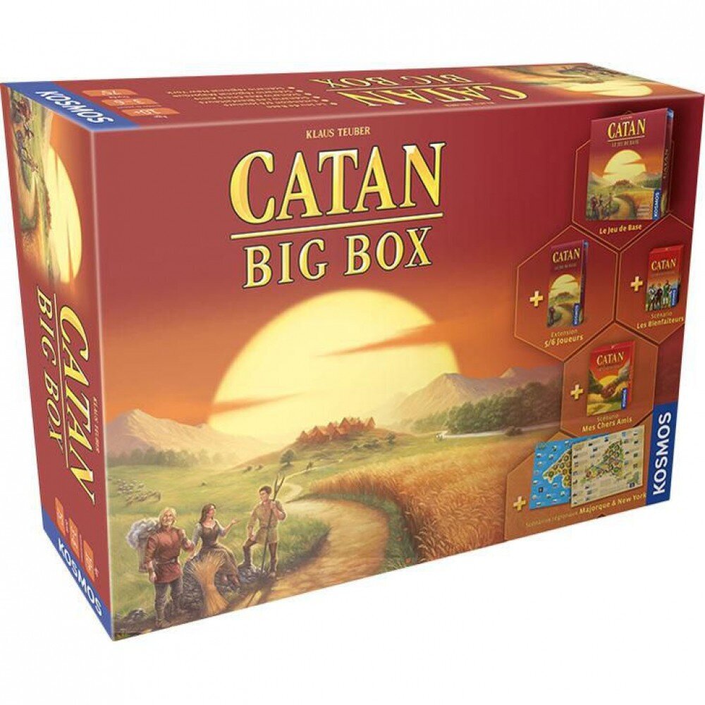 Lauamäng Asmodee Catan Big Box FR hind ja info | Lauamängud ja mõistatused | kaup24.ee