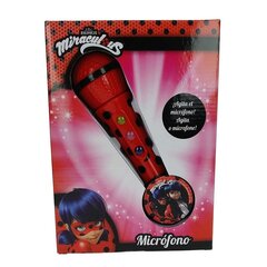 Karaokemikrofon Lady Bug Punane hind ja info | Arendavad mänguasjad | kaup24.ee