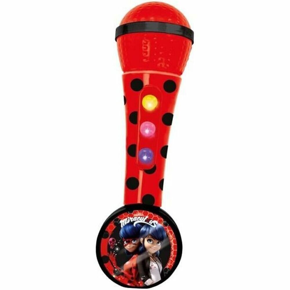 Karaokemikrofon Lady Bug Punane цена и информация | Arendavad mänguasjad | kaup24.ee