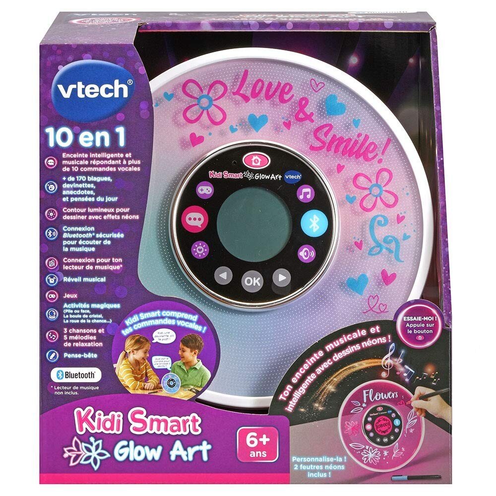Kõlar Vtech Kidi Smart Glow Art 10-in-1 цена и информация | Poiste mänguasjad | kaup24.ee