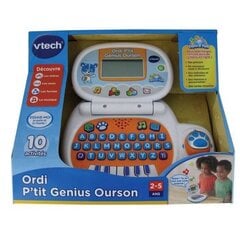 Портативный компьютер Vtech Genius Blue Bear, 26 x 5.5 x 19.7 см цена и информация | Drewniana Wieża Piramida Kura Nakładanie Kolorowych Kwadratów LD-15 15276 | kaup24.ee