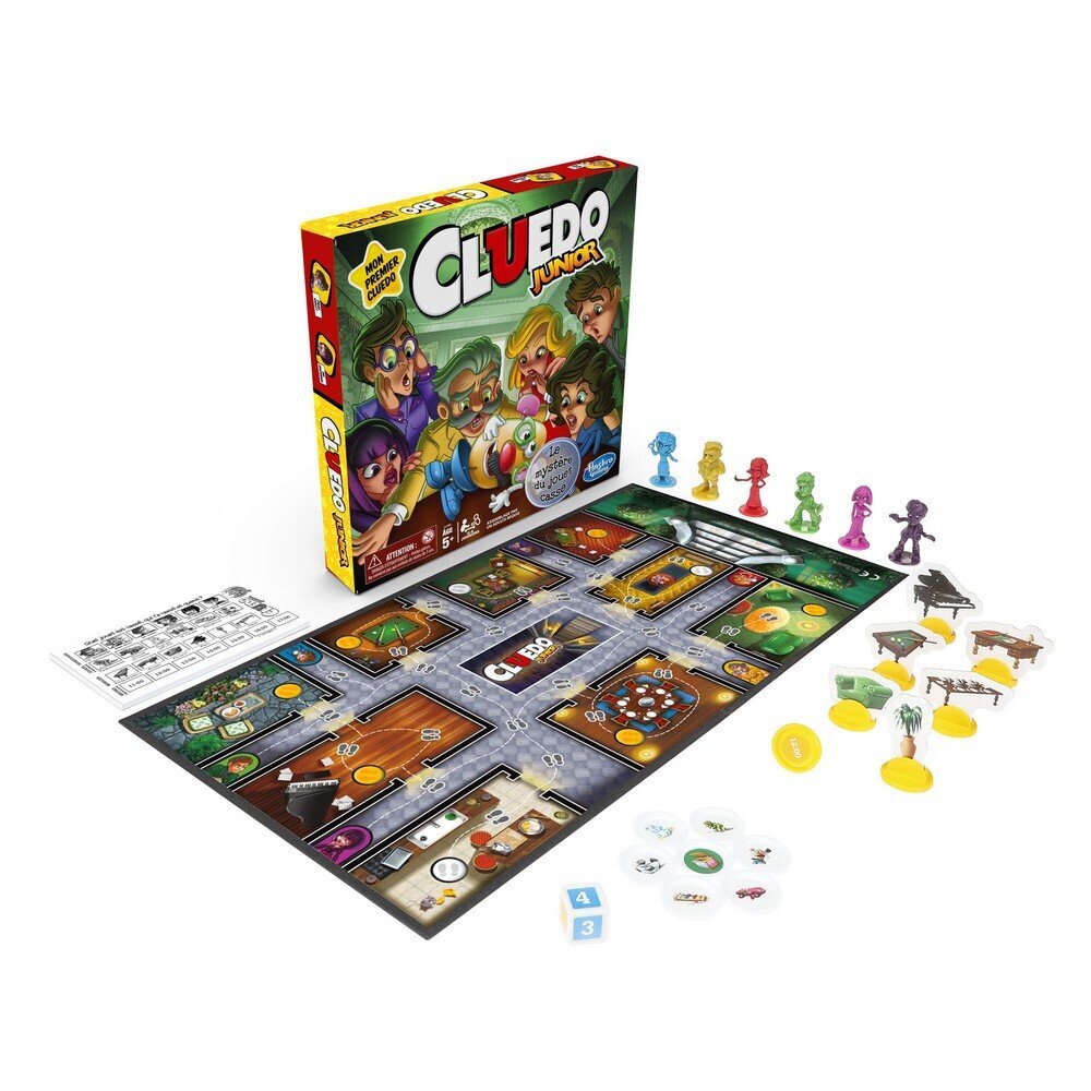 Lauamäng Hasbro Cluedo Junior FR hind ja info | Lauamängud ja mõistatused | kaup24.ee