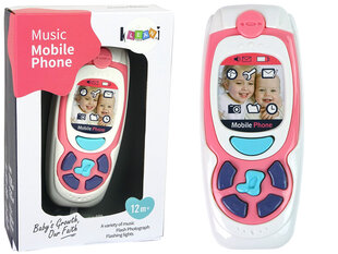 Игрушечный мобильный телефон, розовый цена и информация | Развивающие игрушки | kaup24.ee