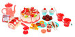 Mänguasja sünnipäevatort koos tarvikutega hind ja info | Tüdrukute mänguasjad | kaup24.ee