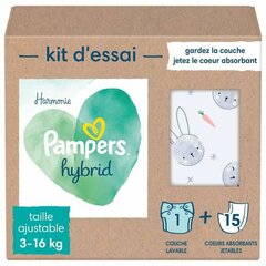 Mähkmed Pampers Hybrid Washable Pestav 25 Ühikut цена и информация | Подгузники | kaup24.ee