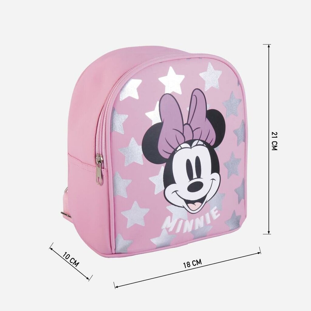 Kooliseljakott Minnie Mouse Roosa (18 x 10 x 21 cm) hind ja info | Koolikotid, sussikotid | kaup24.ee