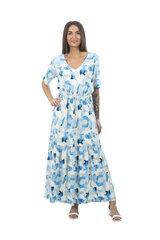 Платье женское Tom Tailor, синее в пестрых тонах цена и информация | Платье | kaup24.ee