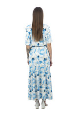 Платье женское Tom Tailor, синее в пестрых тонах цена и информация | Платье | kaup24.ee