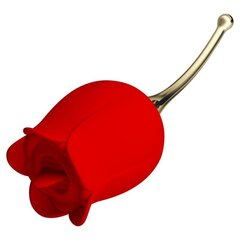 Klitorio laižymo stimuliatorius PRETTY LOVE Rose hind ja info | Vibraatorid | kaup24.ee