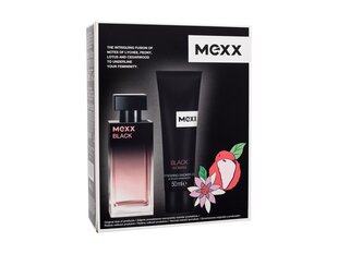 Komplekt Mexx Black Woman: parfüümvesi, 30 ml + dušigeel, 50 ml hind ja info | Naiste parfüümid | kaup24.ee