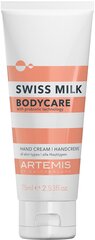 Крем для рук Artemis Swiss Milk Hand Cream 3in1, 75мл цена и информация | Кремы, лосьоны для тела | kaup24.ee