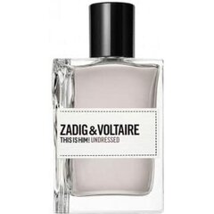 Туалетная вода для мужчин Zadig & Voltaire This Is Him EDT, 100 мл цена и информация | Мужские духи | kaup24.ee