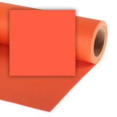 Colorama paberfoon 2,72 x 11 m, oranž цена и информация | Осветительное оборудование для фотосъемок | kaup24.ee