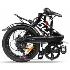 Электрический велосипед GZR Pedelec Plus 20", черный цвет цена и информация | Электровелосипеды | kaup24.ee