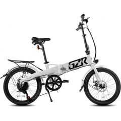 Elektrijalgratas GZR Pedelec Plus 20", valge цена и информация | Электровелосипеды | kaup24.ee