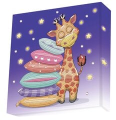 Алмазная мозаика Giraffe pillow, 22X22 см цена и информация | Алмазная мозаика | kaup24.ee