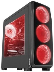 Genesis Titan 750 punane (NPC-1125) hind ja info | Arvutikorpused | kaup24.ee