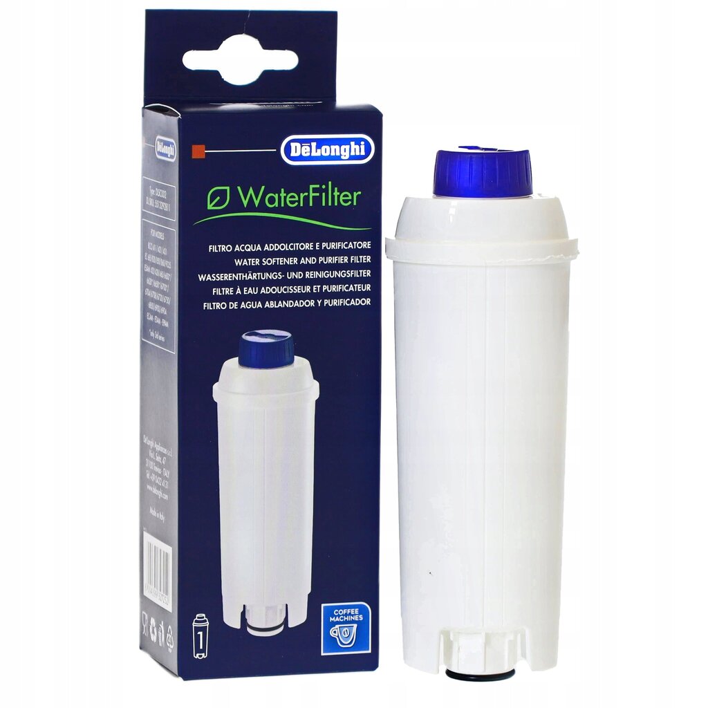 Veefiltrid DeLonghi DLSC002 x 6 tk + Delonghi Ecodecalk 500 ml hind ja info | Kohvimasinate lisatarvikud | kaup24.ee