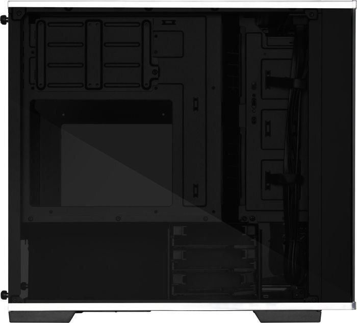 SilverStone LD01, juodas (SST-LD01B) hind ja info | Arvutikorpused | kaup24.ee
