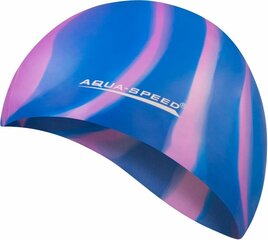 Ujumismüts Aqua Speed Bunt Violet/Blue, silikoonist hind ja info | Ujumismütsid | kaup24.ee