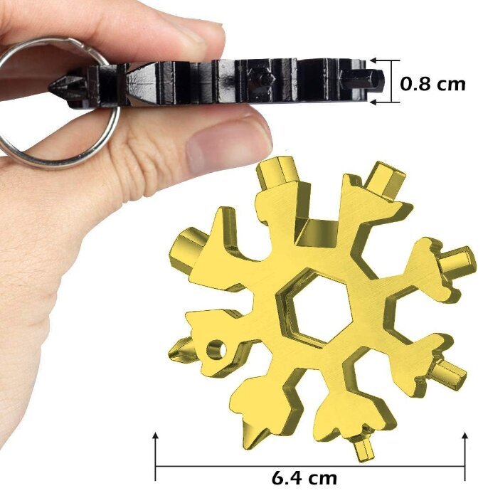 Multitööriist Snowflake hind ja info | Köögitarbed | kaup24.ee