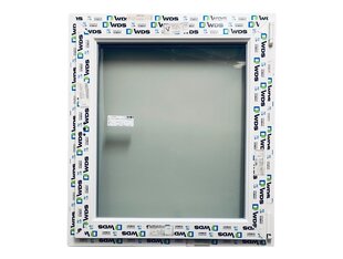 Avatav aken PVC, 1000x1000 mm цена и информация | Пластиковые окна | kaup24.ee