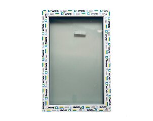 Неоткрывающееся окно PVC, 800x1000 мм цена и информация | Пластиковые окна | kaup24.ee