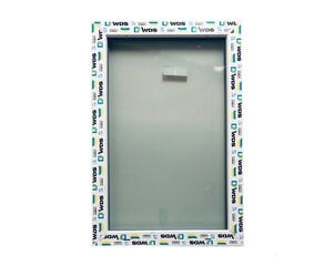 Неоткрывающееся окно PVC, 800x1100 мм цена и информация | Пластиковые окна | kaup24.ee