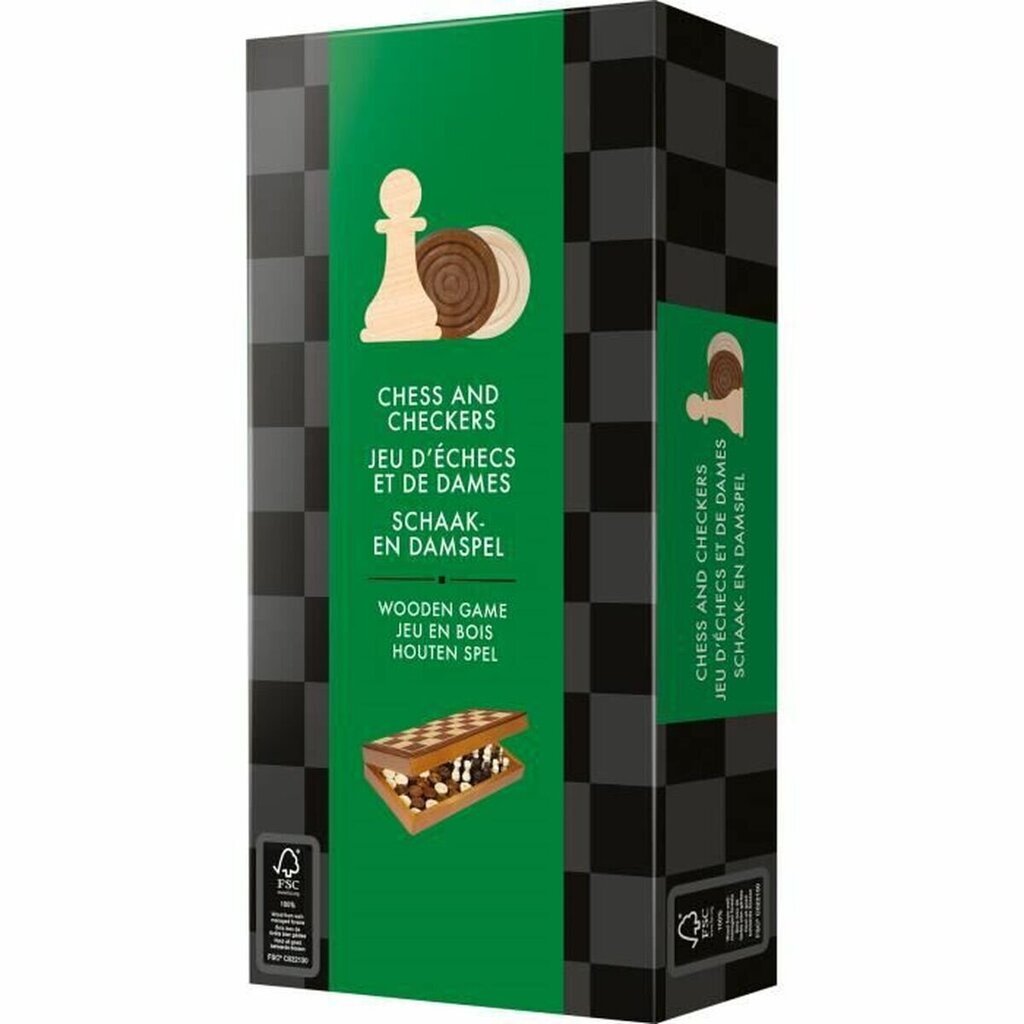 Lauamäng Asmodee Chess and Checkers Set (FR) hind ja info | Lauamängud ja mõistatused | kaup24.ee