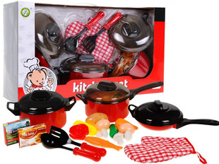 Köögiriistade komplekt koos erinevate tarvikutega hind ja info | Tüdrukute mänguasjad | kaup24.ee