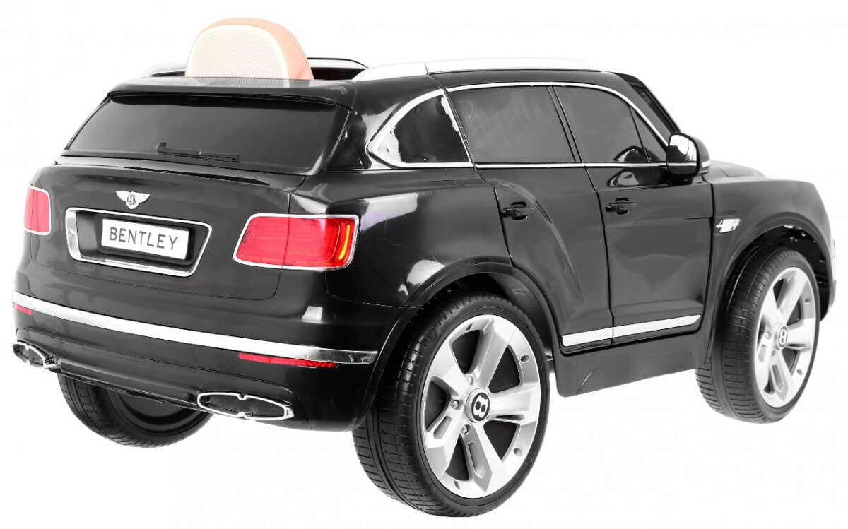 Bentley Bentayga ühekohaline elektriauto, must цена и информация | Laste elektriautod | kaup24.ee