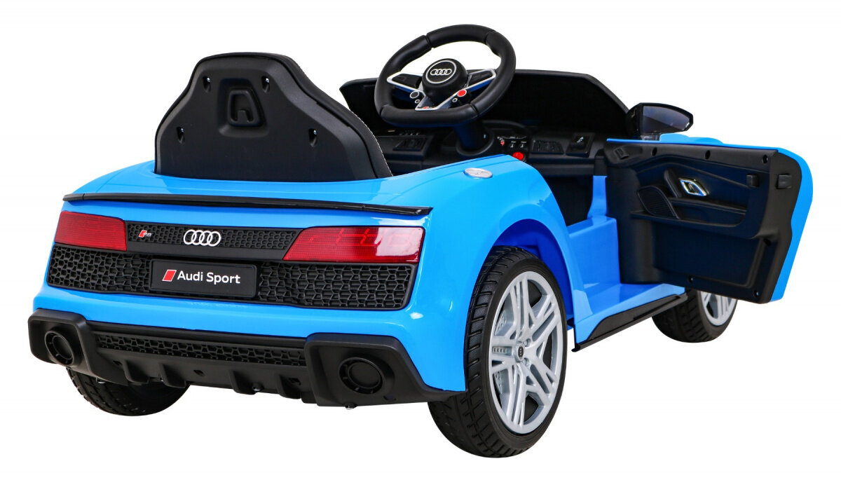 Audi R8 LIFT ühekohaline elektriauto, sinine цена и информация | Laste elektriautod | kaup24.ee