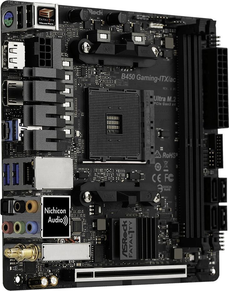 ASRock B450 GAMING-ITX/AC hind ja info | Emaplaadid | kaup24.ee